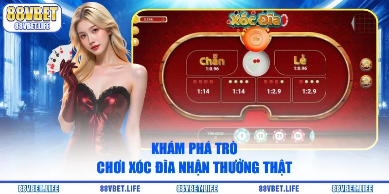 Xóc Đĩa Online Kiếm Tiền Thật Trên 88Vbet Cho Hội Viên - ZO99.MOBI