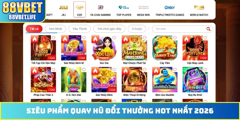 Nổ Hũ 88VBET - Kho Game Slot Đẳng Cấp Hàng Đầu Châu Á - ZO99.MOBI