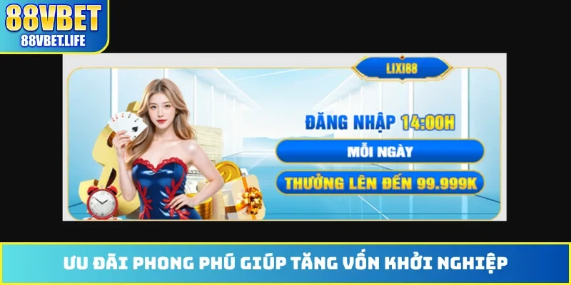 Khuyến Mãi 88VBET - Ưu Đãi Vô Tận Khi Đăng Ký Thành Công - ZO99.MOBI